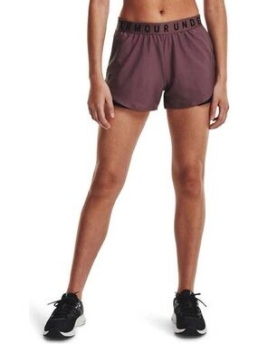 Under Armour Play Up 2-in-1 Running Shorts Mauve Athletic size medium